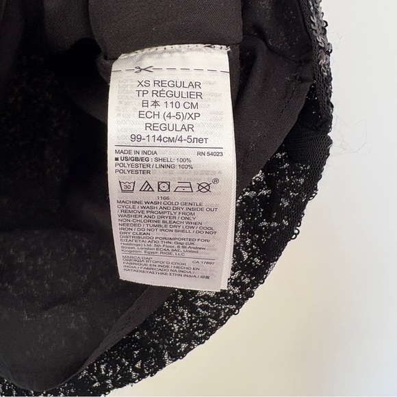 GAP Sequin Crazy Stripe Dress Multicolor - Picture 8 of 8